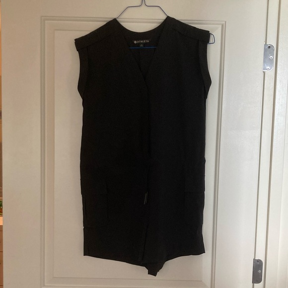 Athleta Black Sleeveless romper - Picture 1 of 3
